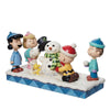 Jim Shore Peanuts Gang Building Snowman-6013040