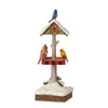 Jim Shore Christmas Bird Feeder-6011856