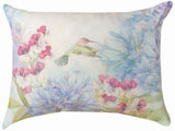 Manual Woodworker Nature's Grace Irises Blueflowers Pillow-SHNGIB