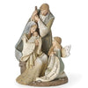 Karen Hahn's Heavenly Blessings Holy Family With Adoring Angel-137395