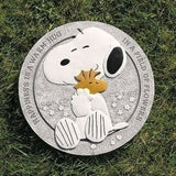 ROMAN  PEANUTS SNOOPY HUG STEPPING STONE-14147