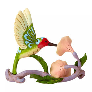 Jim Shore Hummingbird With Flower-6008417