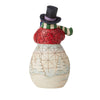 Jim Shore Snowman with Arms Full Gifts-6009692