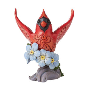 Jim Shore Caring Cardinals Forget-Me-Not-6009698