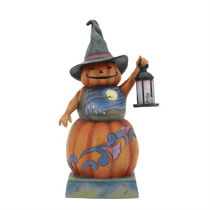 Jim Shore Stacked Pumpkin Witch-6012745