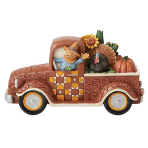 Jim Shore Harvest Pickup Truck Figurine-6012760
