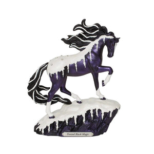 Trail of the Painted Ponies Frosted Black Magic figurine-6012763