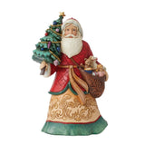 Jim Shore HWC Santa with Tree and Toybag - 6012904