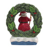 Jim Shore Santa by Light-Up Wreath-6012937