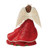 Jim Shore Red Christmas Angel Figurine-6012940