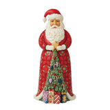 Jim Shore Santa with Christmas Tree Coat-6012946