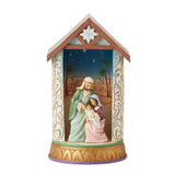Jim Shore Heartwood Creek Holy Family Lighted Diorama - 6012947