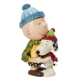 Peanuts By Jim Shore Snoopy & Charlie Brown Hugging-6013043
