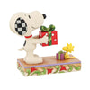 Peanuts By Jim Shore Snoopy & Woodstock With Gift Exchange-6013047