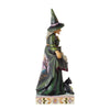 Jim Shore Scary Witch  With Skulls In Skirt-6014482