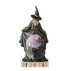 Jim Shore Scary Witch  With Skulls In Skirt-6014482