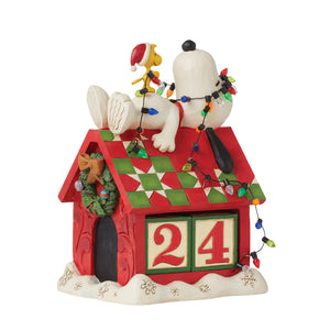 Peanuts By Jim Shore Snoopy's Countdown Calendar-6015027