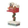 Peanuts by Jim Shore Snoopy & Woodstock Mailbox-6015028