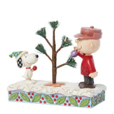 Peanuts By Jim Shore Snoopy & Charlie Brown Tree-6015029