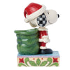 Peanuts By Jim Shore Snoopy Santa and Elf Woodstock-6015030