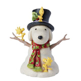 Peanuts By Jim Shore Snoopy Snowman-6015031