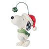 Peanuts By Jim Shore Snoopy Mistletoe Mini Mini-6015036