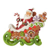 Jim Shore Heartwood Creek Gingerbread Santa LED Figurine-6015409