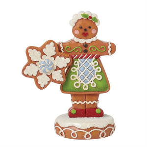 Jim Shore Heartwood Creek Gingerbread Girl Figurine-6015437
