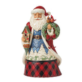 Jim Shore Heartwood Creek Highland Glen Santa Bird Figurine-6015440