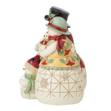 Jim Shore Heartwood Creek Highland Glen Snowmen Family Figurine-6015443