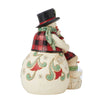 Jim Shore Heartwood Creek Highland Glen Snowmen Family Figurine-6015443