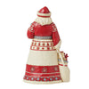 Jim Shore Heartwood Creek Nordic Noel Santa with Bag-6015482