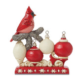 Jim Shore Heartwood Creek Nordic Noel Christmas Cardinal Noel Sign-6015487