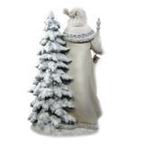 Santa Wearing, White Cloak W/ Blue Trim-633445