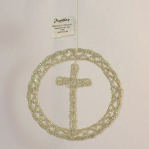 Foundations by Karen Hahn Cross in Eternity Hanging Ornament-119963