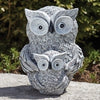 Roman's Mini & Me Owl (Owl & Baby) Garden Statue - 12334