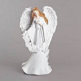 Roman Inc. 8.25"H BUTTERFLY MEMORIAL ANGEL FIGURE-12507