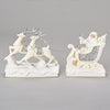 Roman Santa And Reindeer Lasercut Set-132202