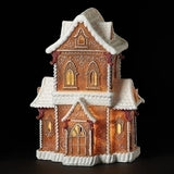 Roman Large Lighted Gingerbread House-134873