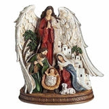 Roman HOLY FAMILY W/ANGEL, FLEUR DE LIS PATTERN-135374