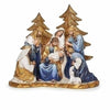 Joseph Studio Nativity with Gold Trees and Blue and White Robes-135748