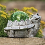 Products ROMAN LED TURTLE SOLAR PUDGY PALS GARDEN STATUE-14253