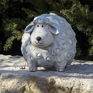 Roman's Pudgy Sheep Garden Statue - 19949