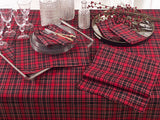 Saro Life Style Highland Holiday Plaid Collection Tablecloth - 2669