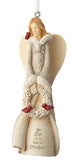 Foundation Angel with Wreath Ornament-6001156