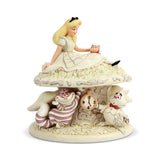 Jim Shore Disney Traditions White Woodland Alice Wonderland – 6005957