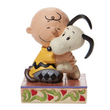 Peanuts by Jim Shore Charlie Brown Snoopy Hugging – 6007936