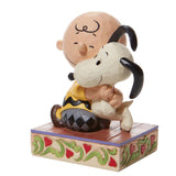 Peanuts by Jim Shore Charlie Brown Snoopy Hugging – 6007936
