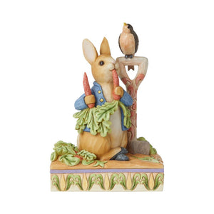 Jim Shore Heartwood Creek Peter Rabbit In Garden – 6008743
