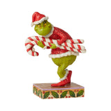 Jim Shore Grinch Collection Grinch Stealing Candy Canes – 6008888